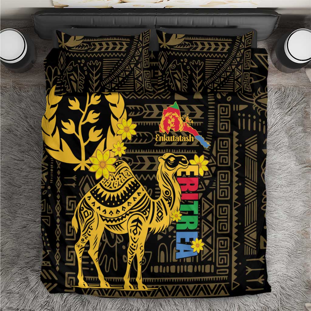 Enkutatash Eritrea New Year Bedding Set Eritrean Camel African Pattern LT01
