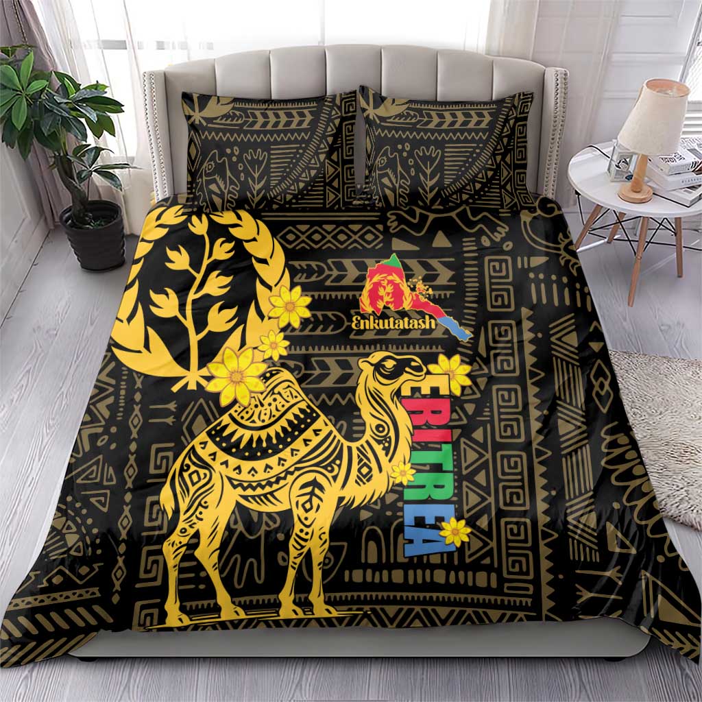 Enkutatash Eritrea New Year Bedding Set Eritrean Camel African Pattern LT01