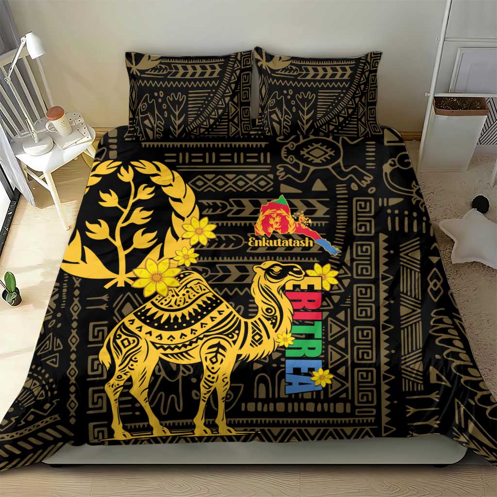 Enkutatash Eritrea New Year Bedding Set Eritrean Camel African Pattern LT01