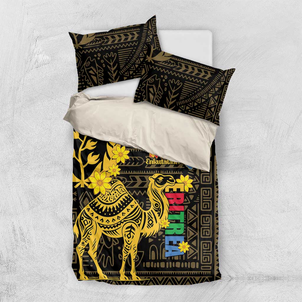 Enkutatash Eritrea New Year Bedding Set Eritrean Camel African Pattern LT01