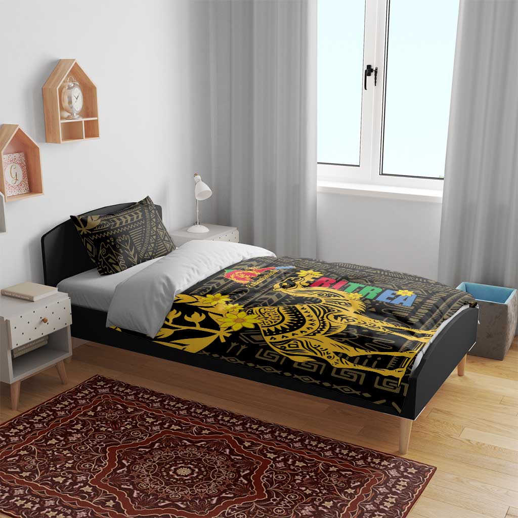 Enkutatash Eritrea New Year Bedding Set Eritrean Camel African Pattern LT01