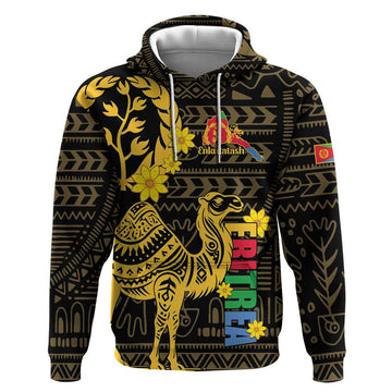 Enkutatash Eritrea New Year Hoodie Eritrean Camel African Pattern LT01