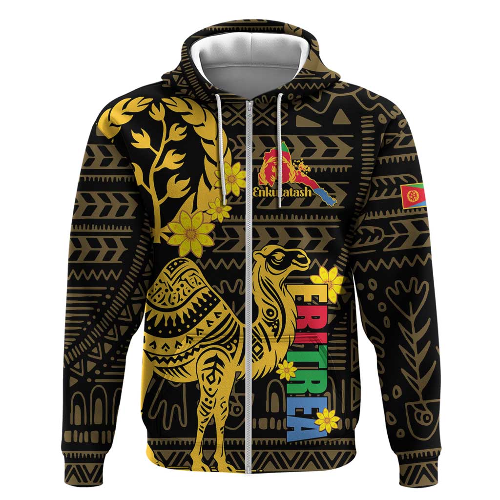 Enkutatash Eritrea New Year Hoodie Eritrean Camel African Pattern LT01