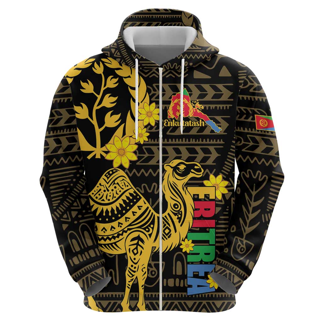 Enkutatash Eritrea New Year Hoodie Eritrean Camel African Pattern LT01