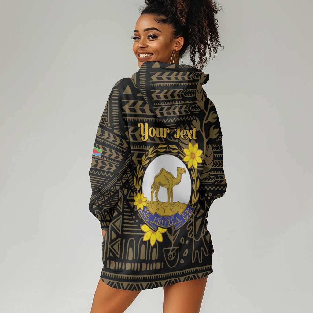Enkutatash Eritrea New Year Hoodie Dress Eritrean Camel African Pattern LT01