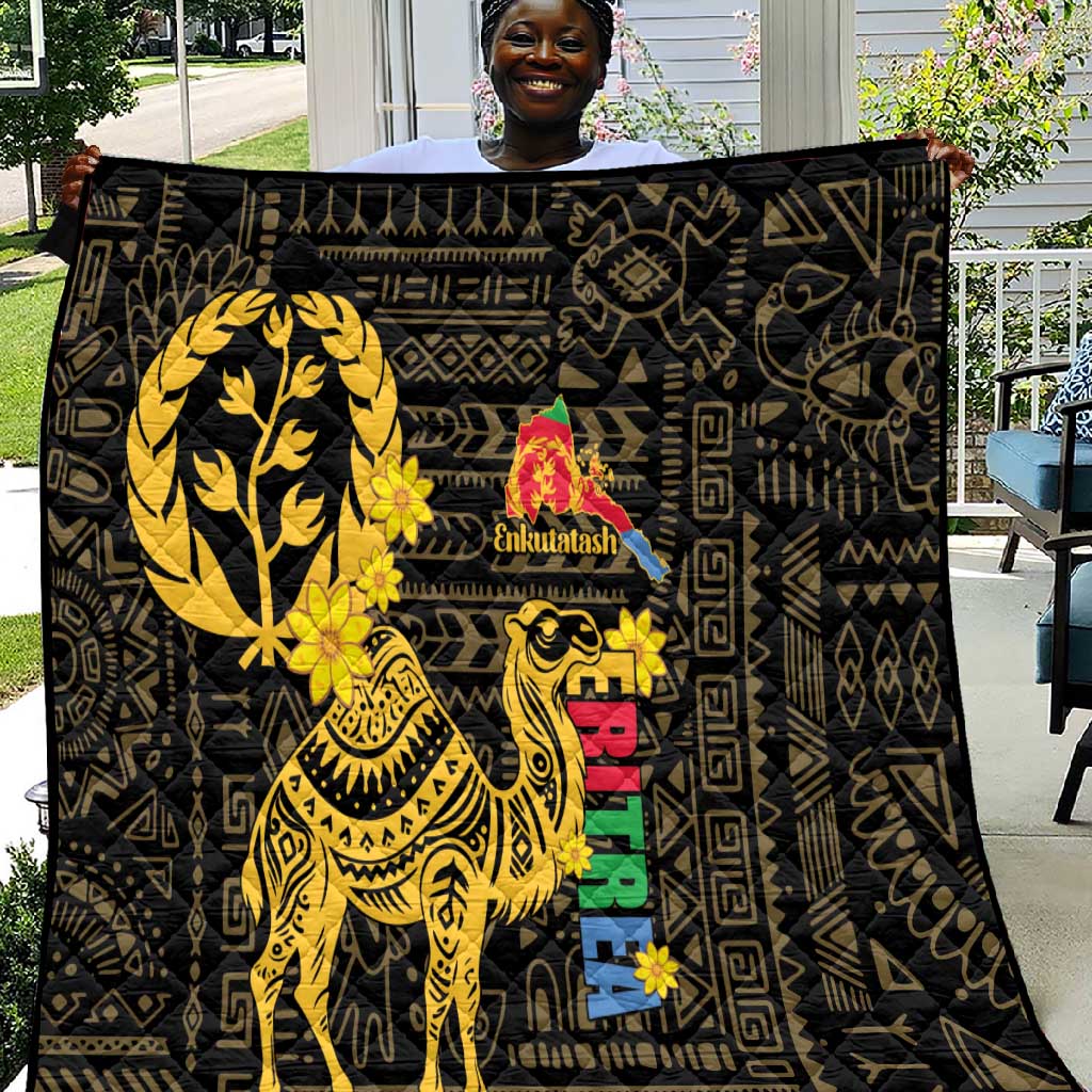 Enkutatash Eritrea New Year Quilt Eritrean Camel African Pattern LT01