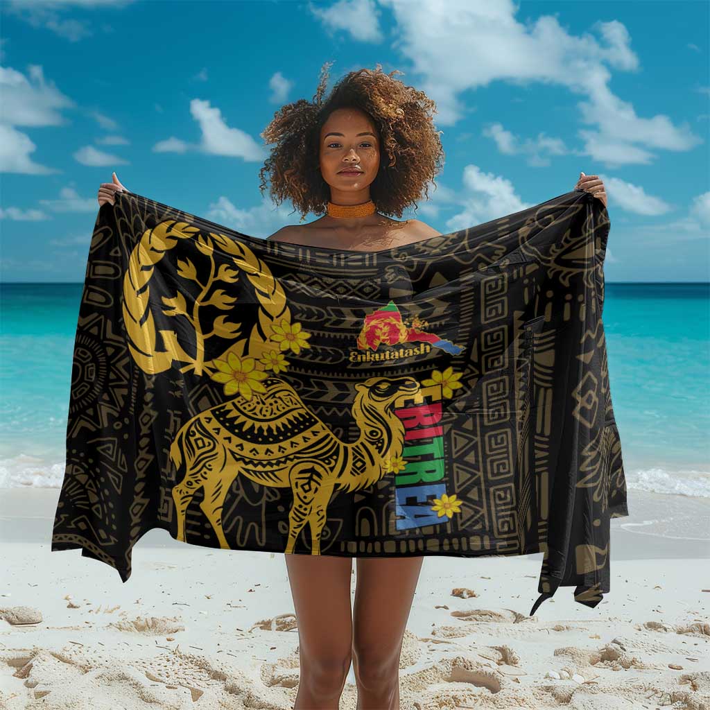 Enkutatash Eritrea New Year Sarong Eritrean Camel African Pattern LT01