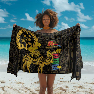 Enkutatash Eritrea New Year Sarong Eritrean Camel African Pattern LT01