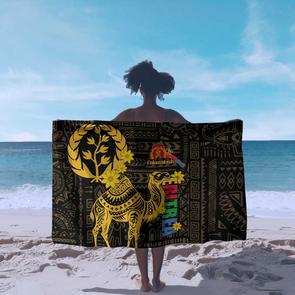 Enkutatash Eritrea New Year Sarong Eritrean Camel African Pattern LT01
