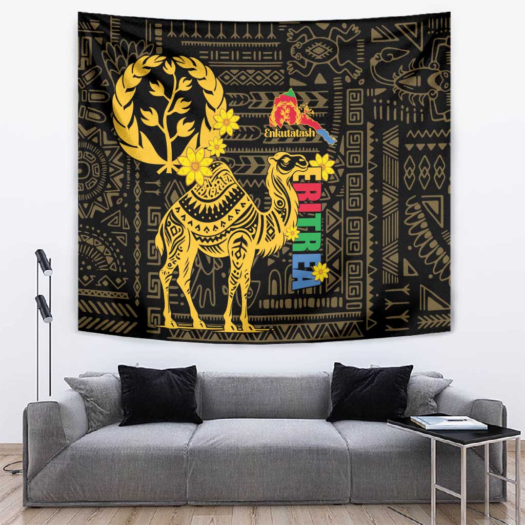Enkutatash Eritrea New Year Tapestry Eritrean Camel African Pattern LT01