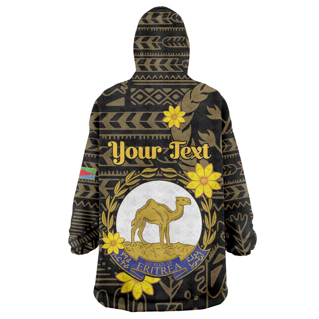 Enkutatash Eritrea New Year Wearable Blanket Hoodie Eritrean Camel African Pattern LT01