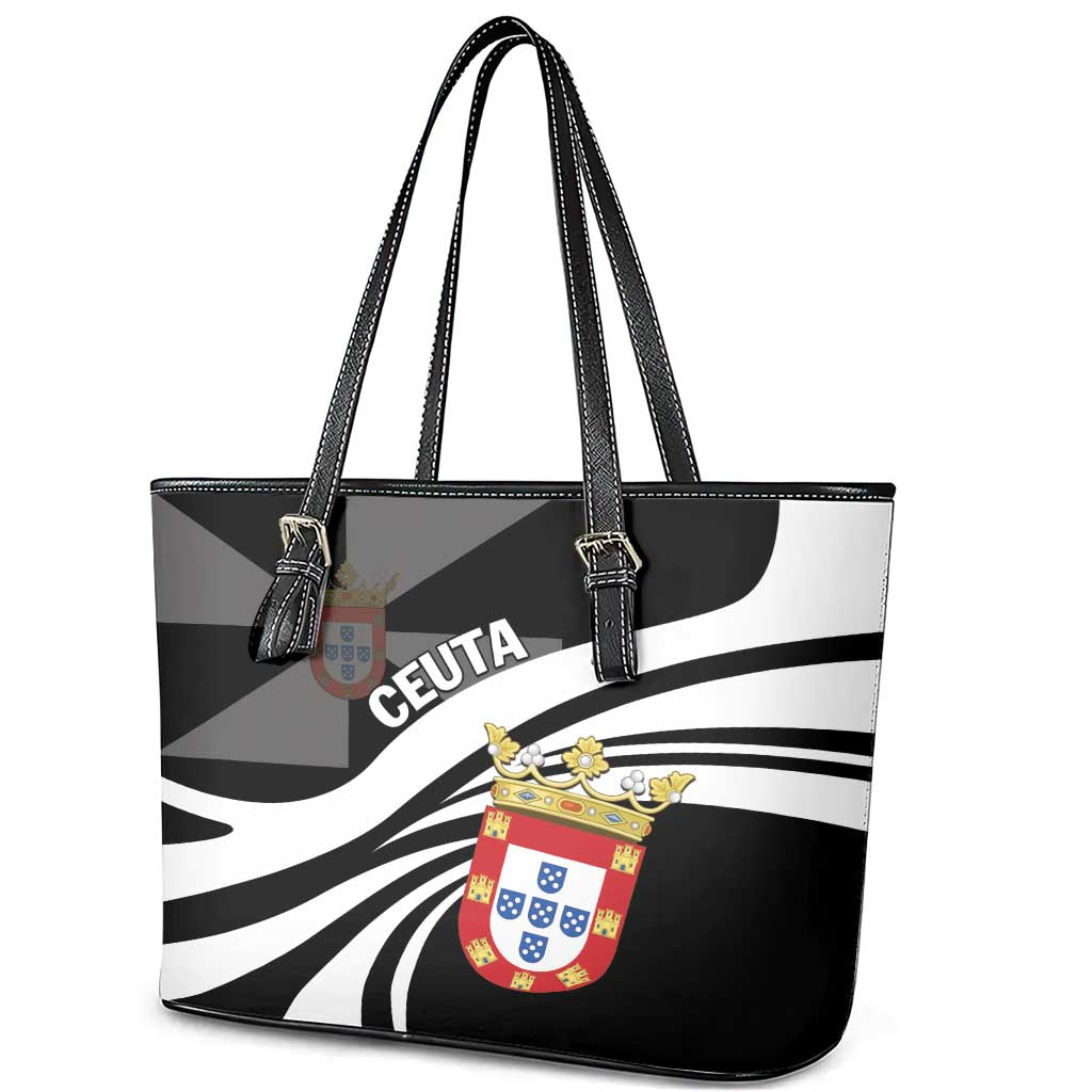 Ceuta Day Leather Tote Bag Dia de Ceuta 2024 LT01