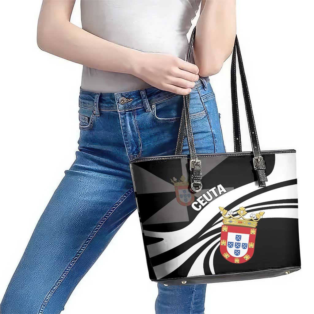 Ceuta Day Leather Tote Bag Dia de Ceuta 2024 LT01