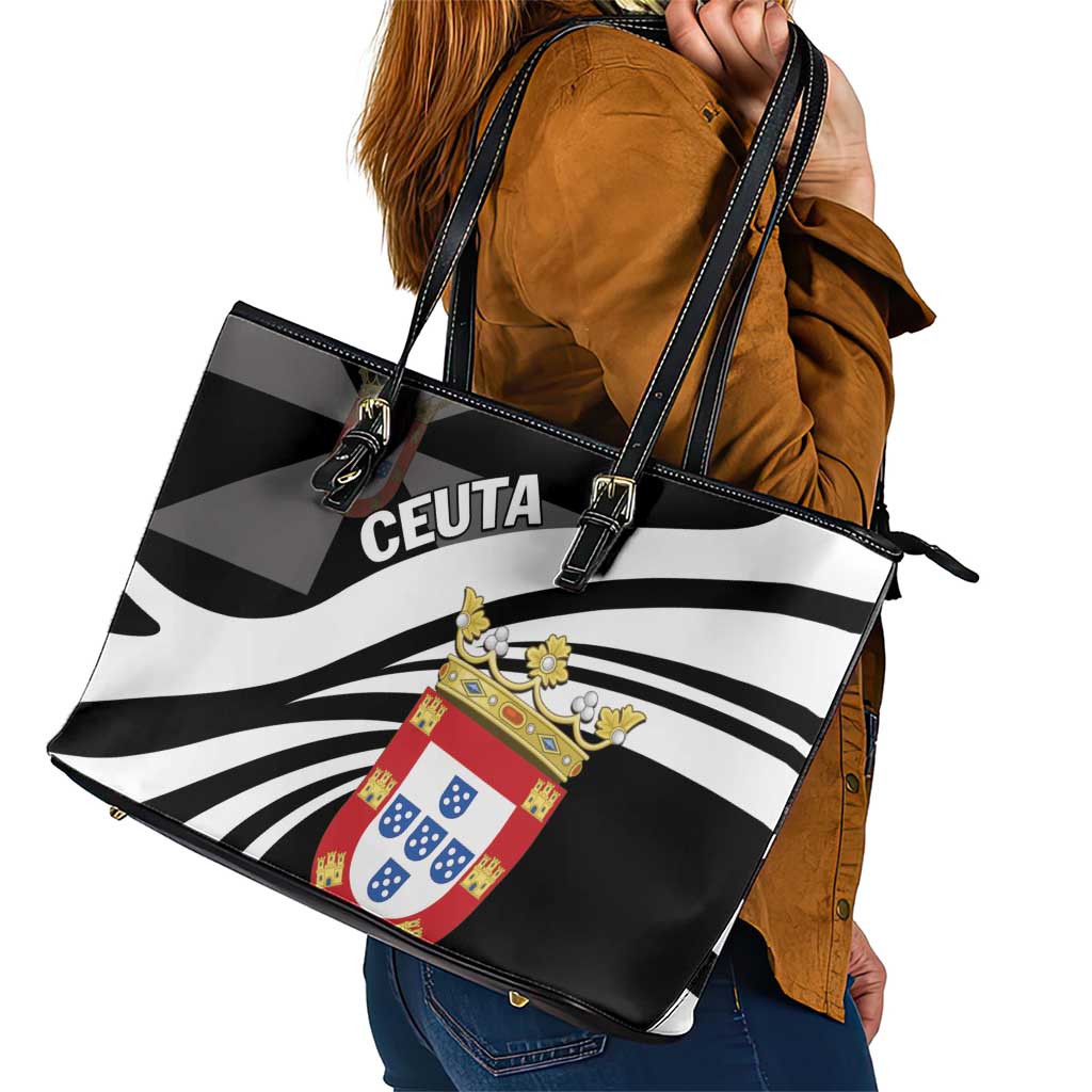 Ceuta Day Leather Tote Bag Dia de Ceuta 2024 LT01