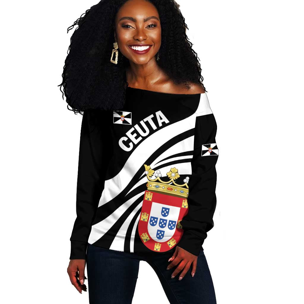 Ceuta Day Off Shoulder Sweater Dia de Ceuta 2024 LT01