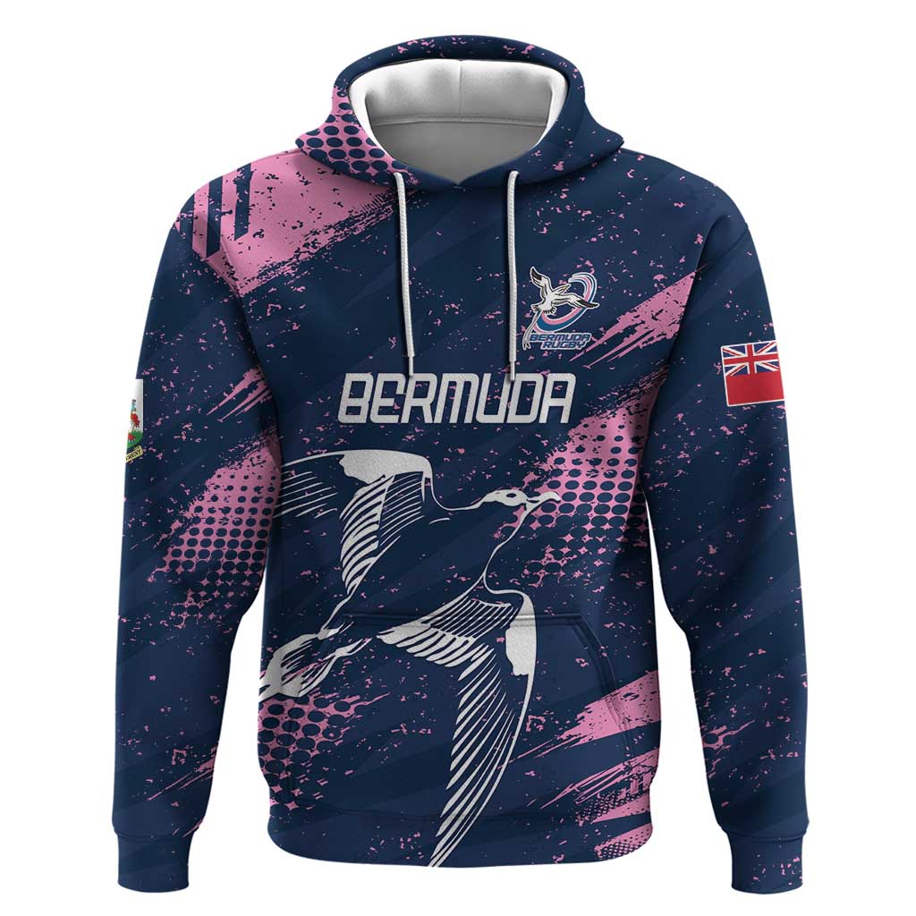 Custom Rugby Bermuda Hoodie Our Team Go Champions LT01