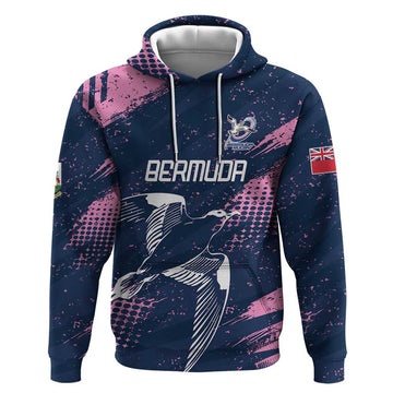 Custom Rugby Bermuda Hoodie Our Team Go Champions LT01