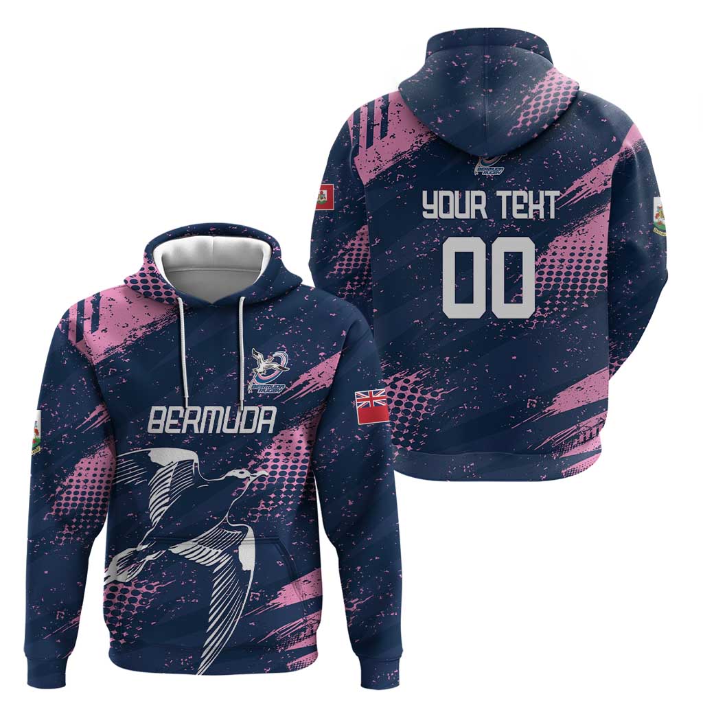 Custom Rugby Bermuda Hoodie Our Team Go Champions LT01