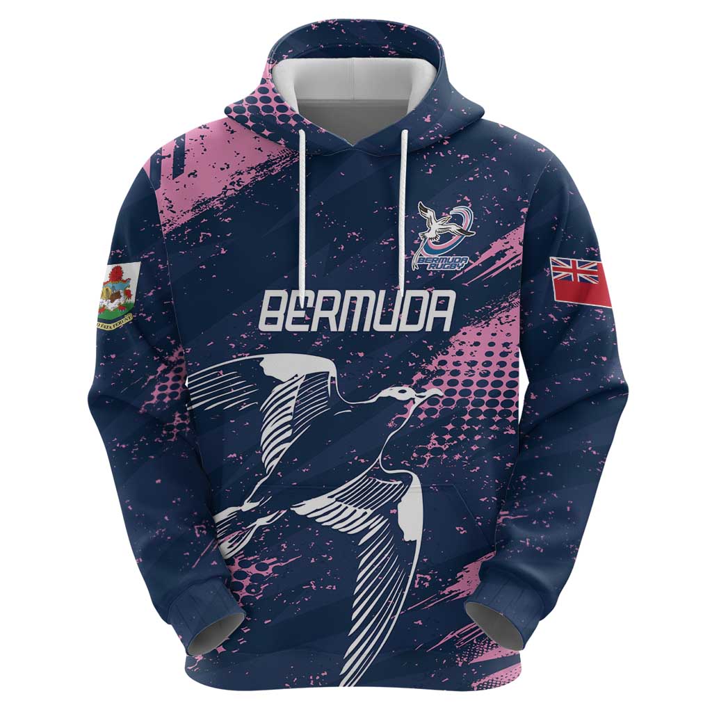 Custom Rugby Bermuda Hoodie Our Team Go Champions LT01