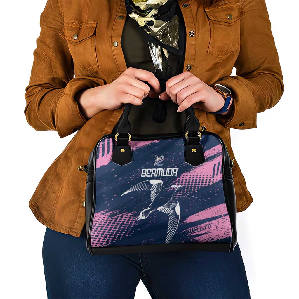 Rugby Bermuda Shoulder Handbag Our Team Go Champions LT01