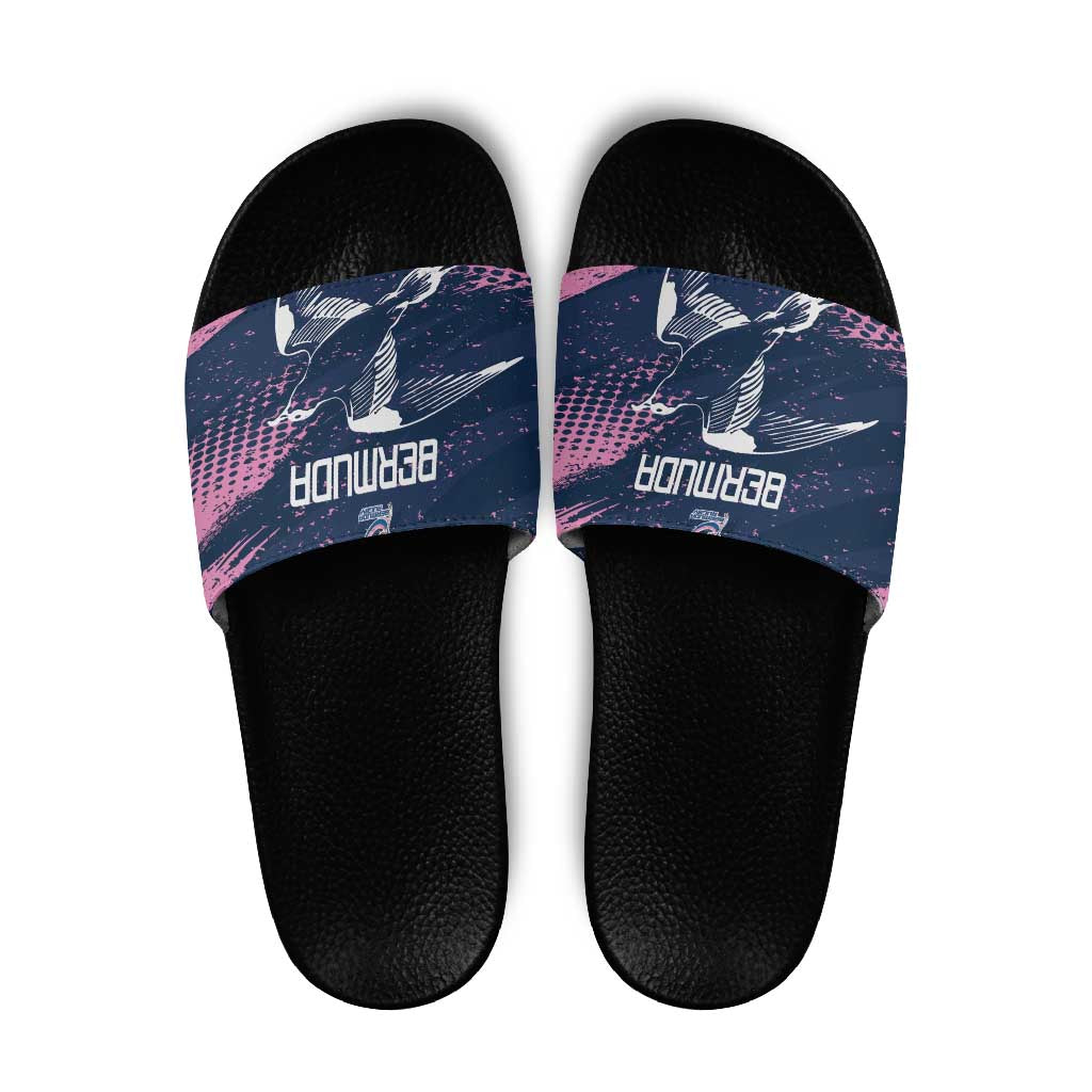 Rugby Bermuda Slide Sandals Our Team Go Champions LT01