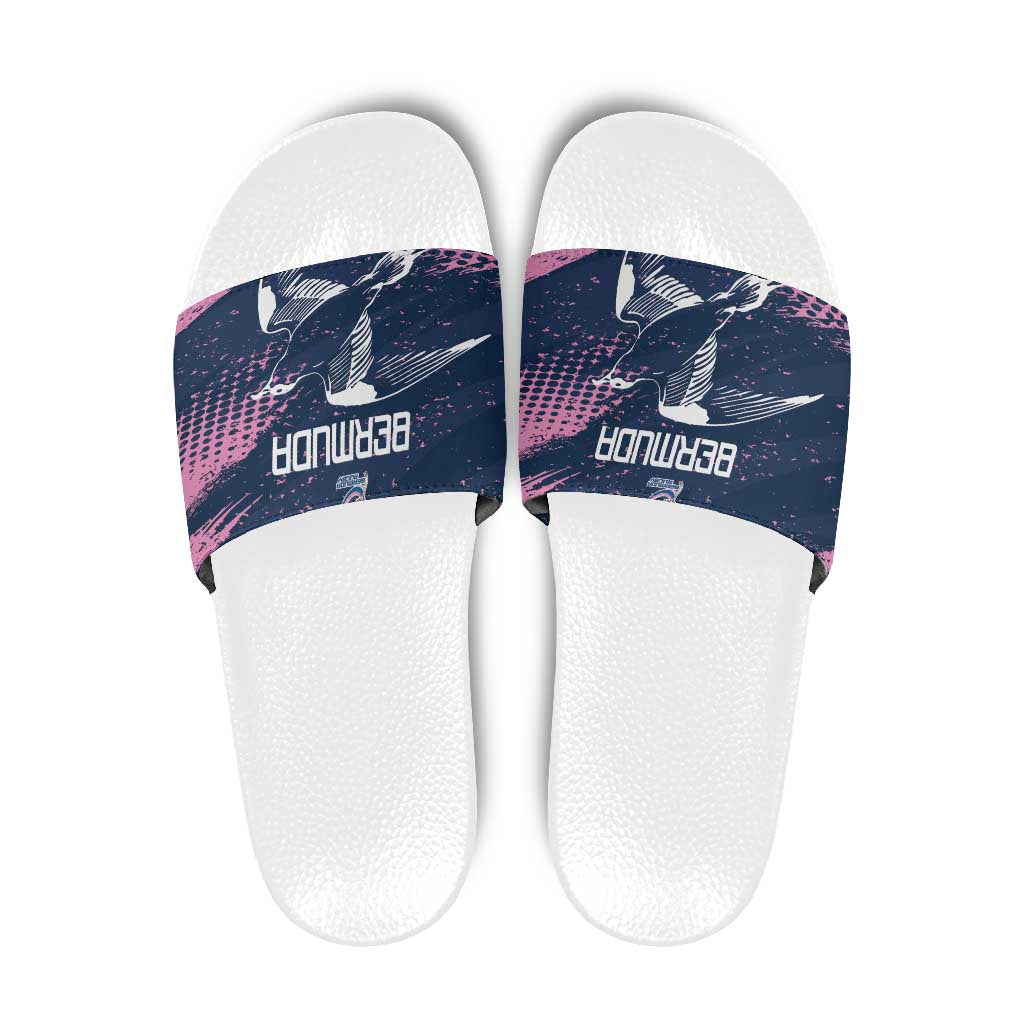 Rugby Bermuda Slide Sandals Our Team Go Champions LT01