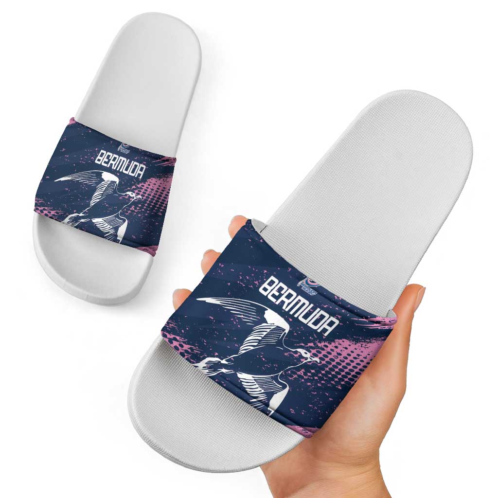 Rugby Bermuda Slide Sandals Our Team Go Champions LT01