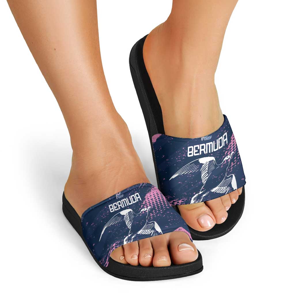 Rugby Bermuda Slide Sandals Our Team Go Champions LT01