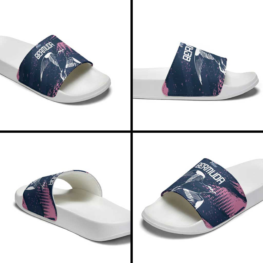Rugby Bermuda Slide Sandals Our Team Go Champions LT01