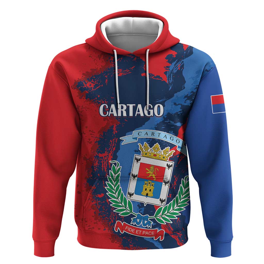 Personalized Costa Rica Cartago Province Hoodie Brumosos Hometown LT01