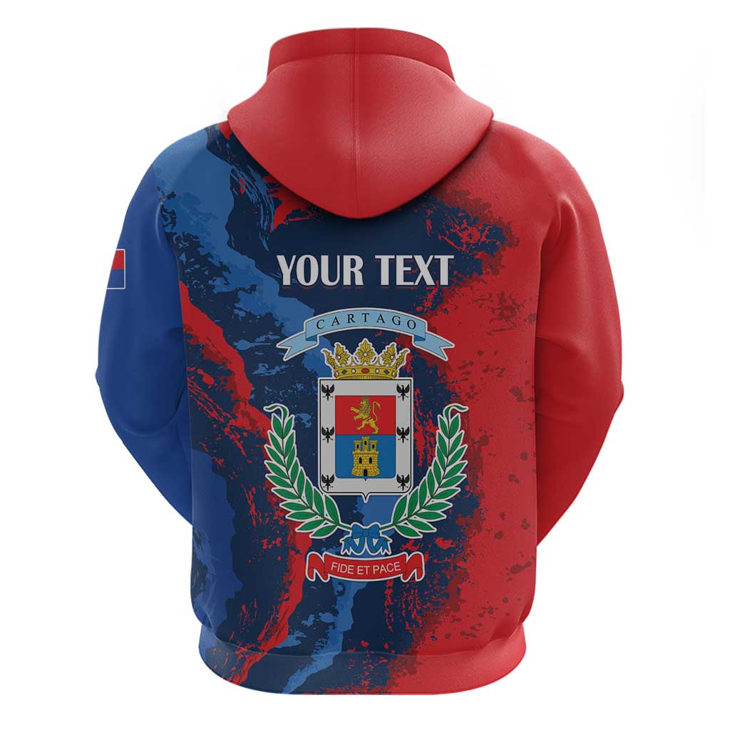 Personalized Costa Rica Cartago Province Hoodie Brumosos Hometown LT01