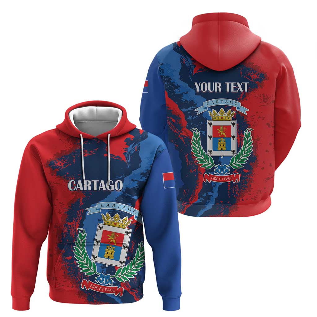 Personalized Costa Rica Cartago Province Hoodie Brumosos Hometown LT01
