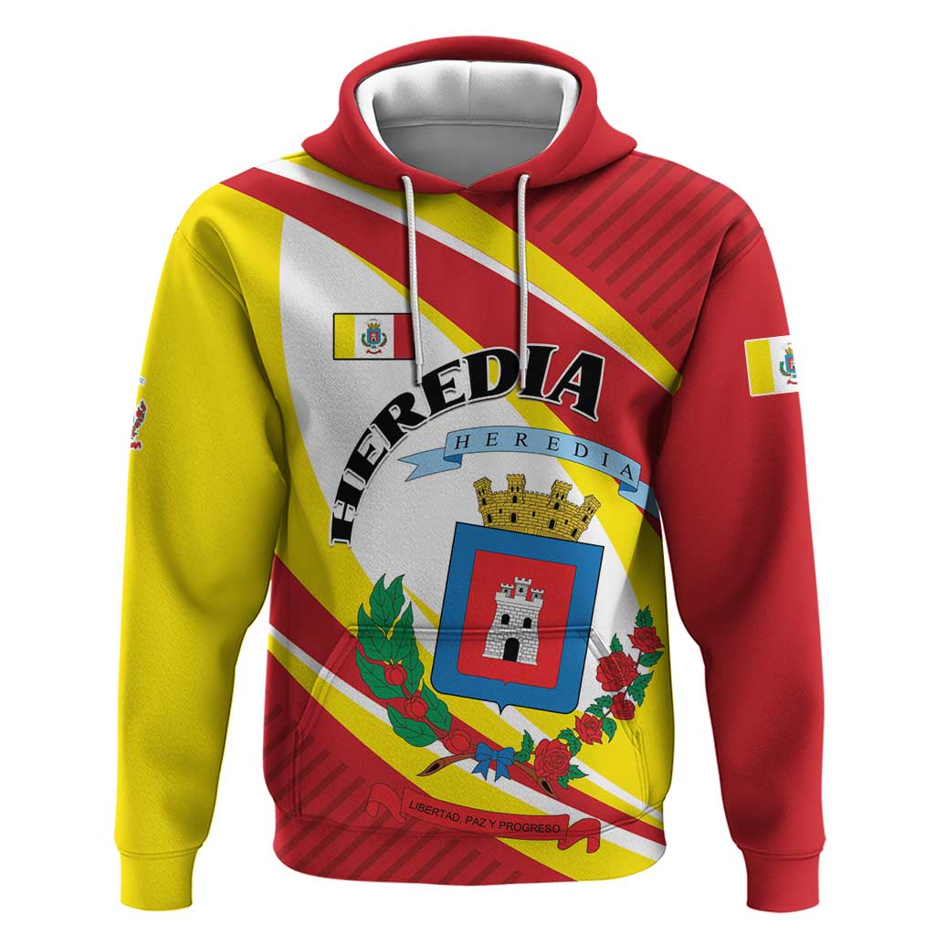 Personalized Costa Rica Heredia Province Hoodie LT01