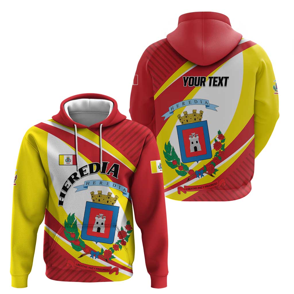 Personalized Costa Rica Heredia Province Hoodie LT01