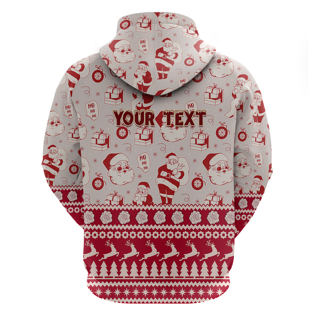 Custom Alabama Christmas Hoodie Santa Claus Xmas Pattern LT01