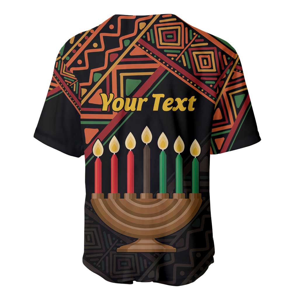 Personalized African Happy Kwanzaa Baseball Jersey LT01