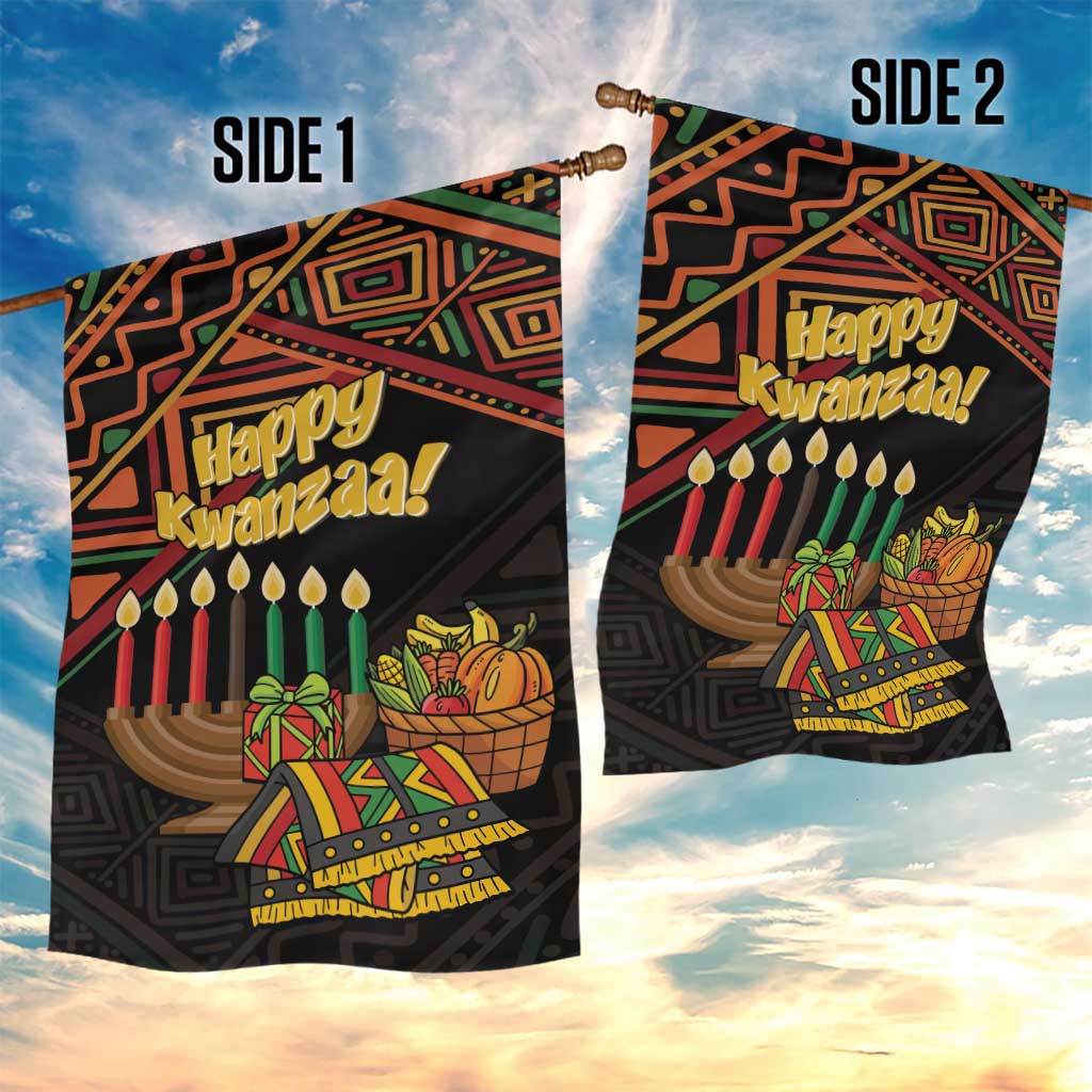 African Happy Kwanzaa Garden Flag LT01