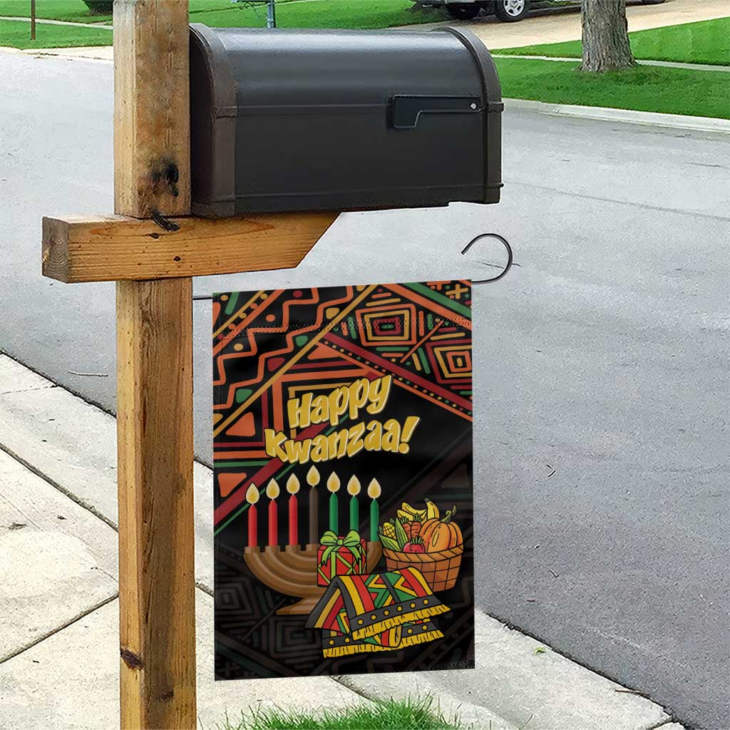 African Happy Kwanzaa Garden Flag LT01