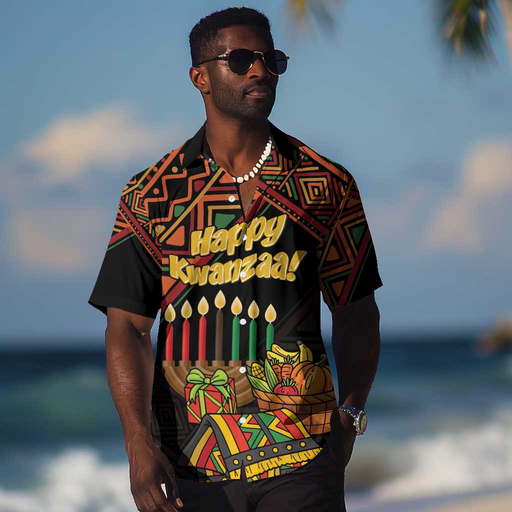 Personalized African Happy Kwanzaa Hawaiian Shirt LT01