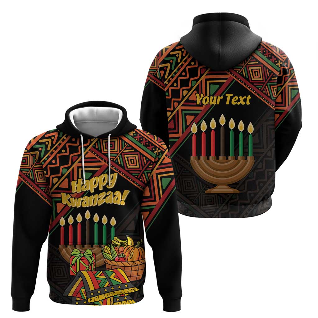 Personalized African Happy Kwanzaa Hoodie LT01