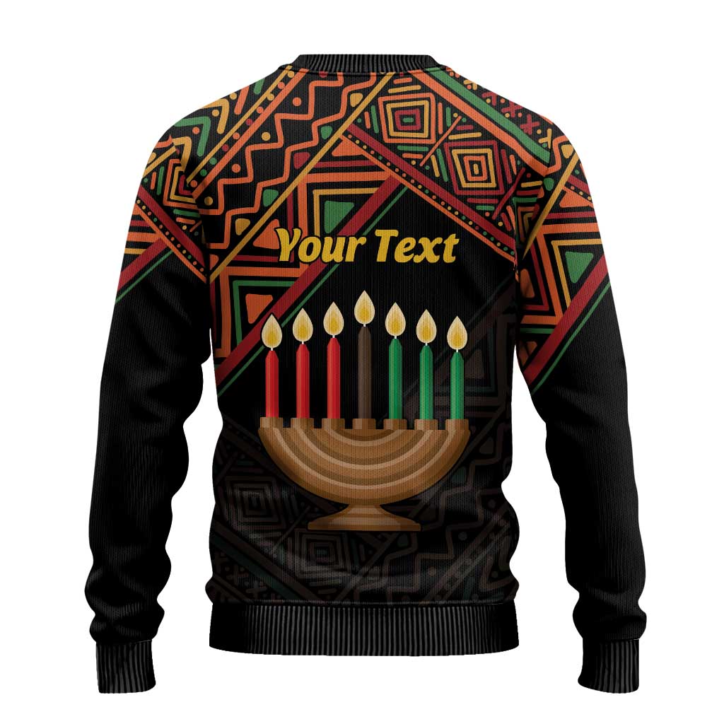 African Happy Kwanzaa Ugly Christmas Sweater LT01