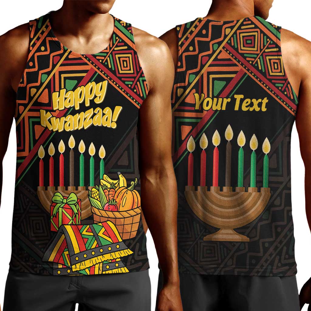 Personalized African Happy Kwanzaa Men Tank Top LT01