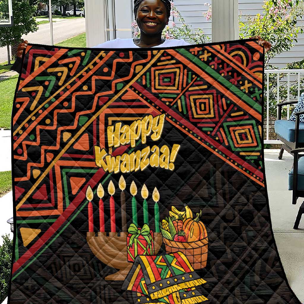 African Happy Kwanzaa Quilt LT01
