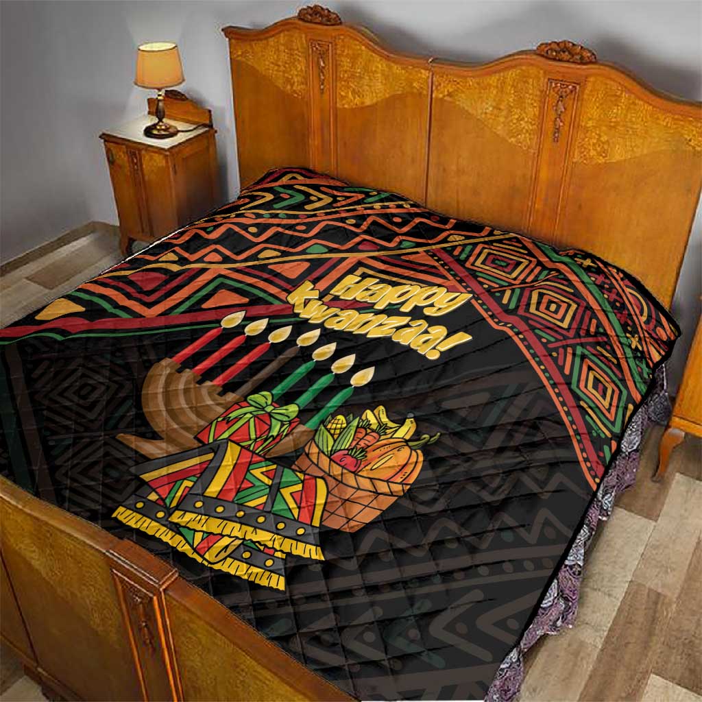 African Happy Kwanzaa Quilt LT01