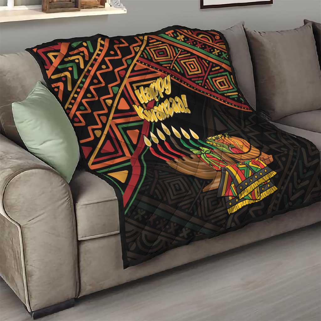 African Happy Kwanzaa Quilt LT01