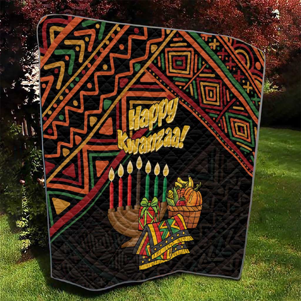African Happy Kwanzaa Quilt LT01