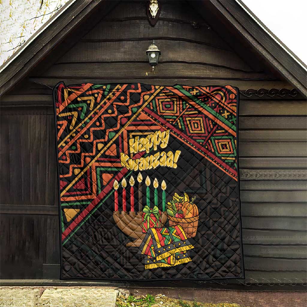 African Happy Kwanzaa Quilt LT01