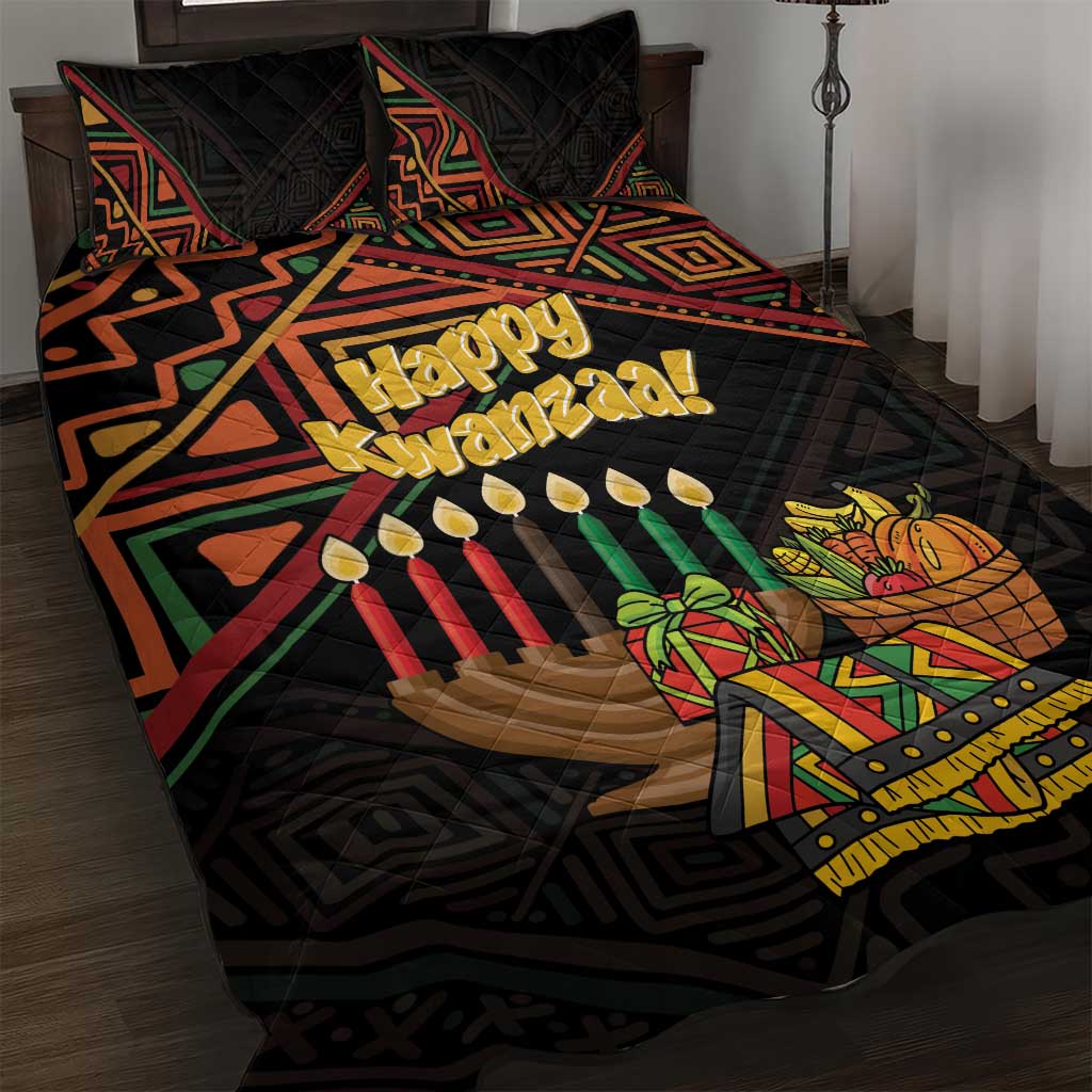 African Happy Kwanzaa Quilt Bed Set LT01