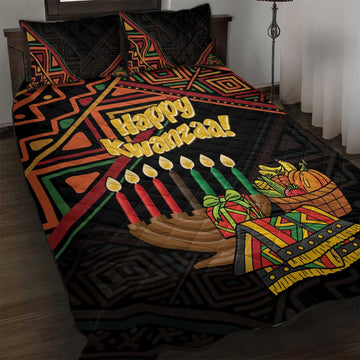 African Happy Kwanzaa Quilt Bed Set LT01