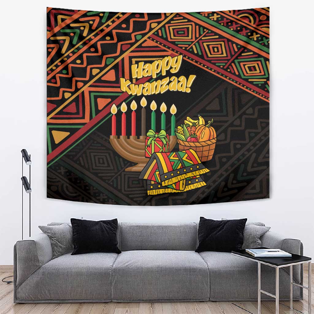 African Happy Kwanzaa Tapestry LT01